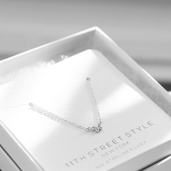 Petite Butterfly Necklace | 925 Silver - Picture 4 of 8